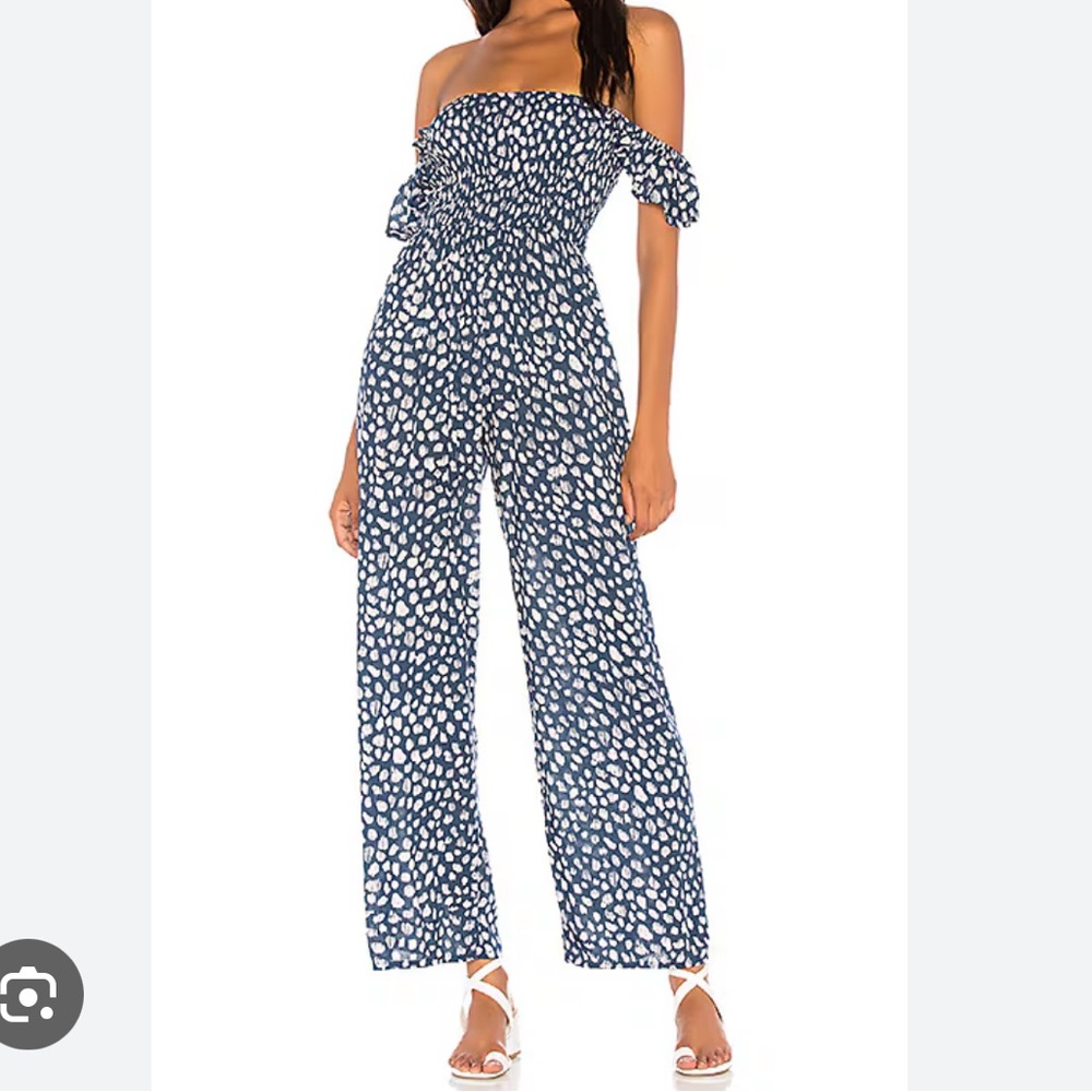 Tiare Hawaii Jade Jumpsuit in Frost Navy - S/M